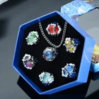 Katekyo Hitman Reborn Vongola Ring Future Chapter Iii Vongola Famiglia Necklace