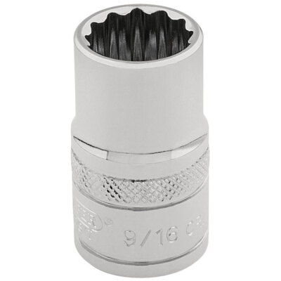 Draper Expert 49457 3/8'' Sq. Dr. Hi-Torq  12 Point Socket (9/16'')