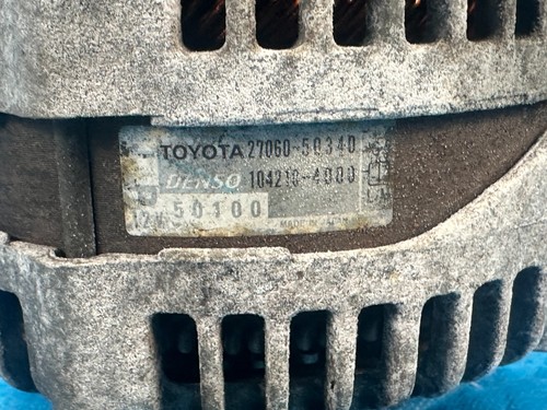 Lexus LS430 GS430 Alternator Assembly 27060-50340 68k 2004 2005 2006 2007 OEM - Picture 11 of 11