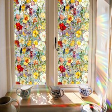 Pellicola per finestra 3D statica privacy vetro colorato smerigliato adesivo decorazione camera