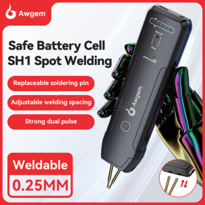 Portable Spot Welder Adjust DIY Handheld Spot Welding Machine for 18650/26650