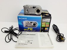 Sony DSC-P8 Cyber-Shot 3.2MP Digital Camera With Manual, Cords,  Box