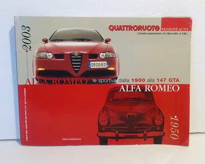 libro ALFA ROMEO LE SPORTIVE DALLA 1900 ALLA 147 GTA editoriale Domus MARZO 2003