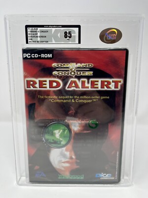Command And Conquer Alarmstufe Rot PC / CD ROM UKG Graded 85 NM WATA / VGA    