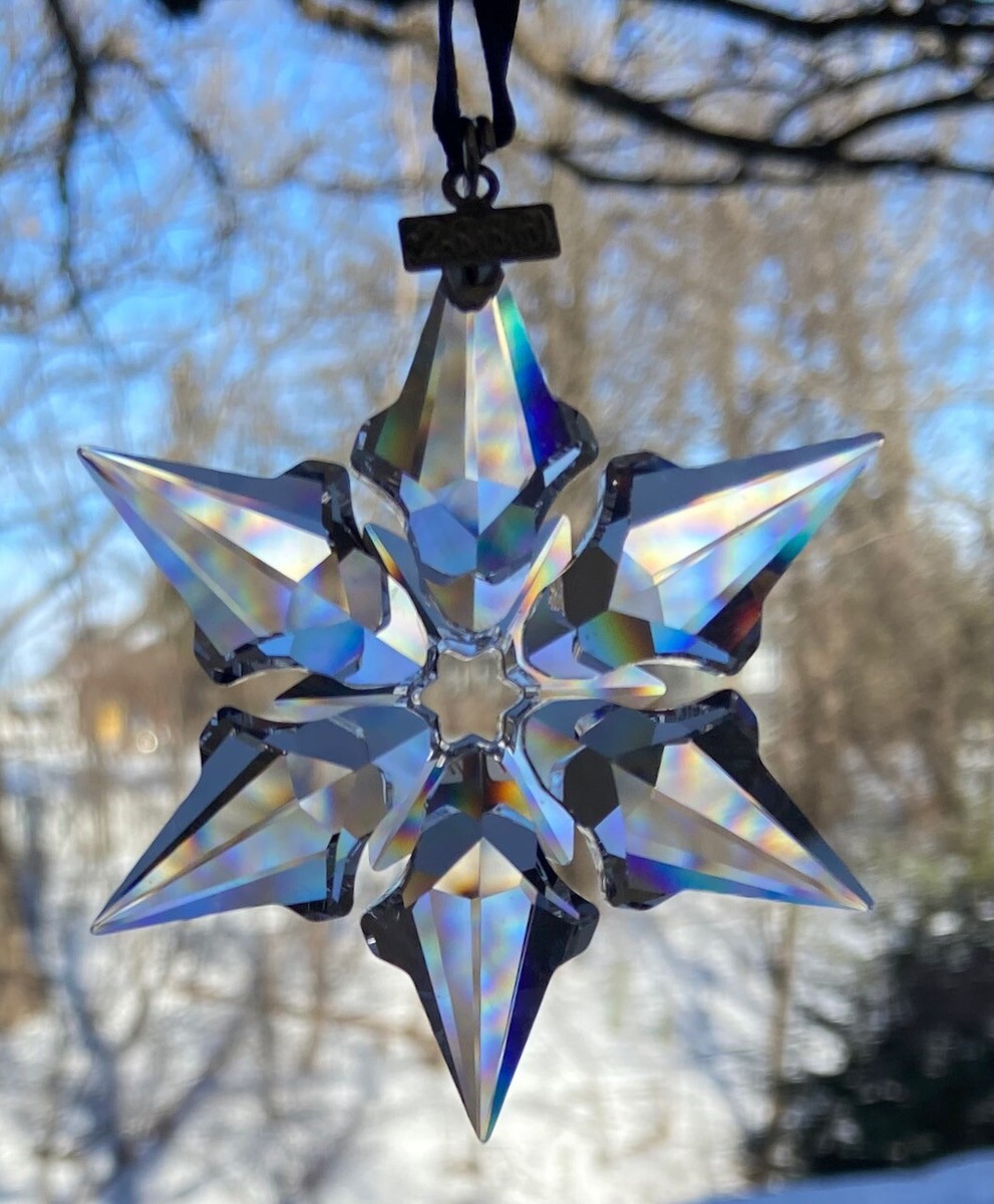 SWAROVSKI 2000 Annual Large Star Snowflake Ornament New in Box | eBay