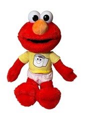 Sesame Street Potty Time Elmo Talking Plush 2012 Works 10 inches