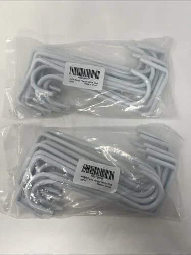 (24 Pack) HiGift Vinyl Fence Hooks, 2 x 6 inch Patio Hangers, Volume Pricing!!
