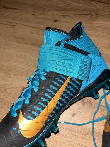 NIKE HERREN ALPHA MENACE PRO 2 MITTEL FUSSBALLSCHUHE 11,5 JAGUARS FARBEN NEU OHNE ETIKETT - Bild 4 von 7