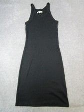 Madewell Dress Womens Small Black Cotton Knit