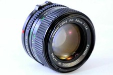 Canon 50mm f/1.4 FD-mount Manual Focus lens, bayonet or breech mount