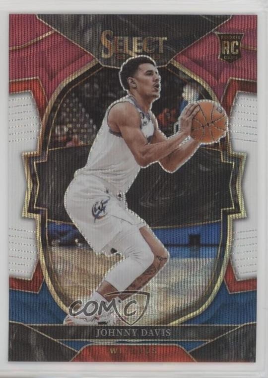 2022-23 Panini Select Concourse Tri-Color Prizm Johnny Davis #100 1j4c
