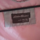 Eddie Bauer Girls Hooded Full Zip Windbreaker Jacket Colorblock Pink/Gray 14-16 — photo 4