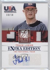 2013 Panini Elite Extra Edition Prime 10/10 Trace Loehr #10 Auto 0c6