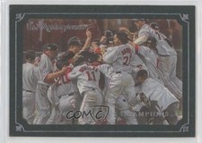 2007 UD Masterpieces Windsor Green Frame Boston Red Sox #86 19bs