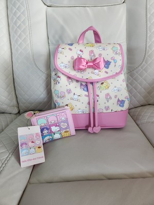 Sanrio Hello Kitty & Friends Missing You Slouch Mini Backpack & Wallet Set