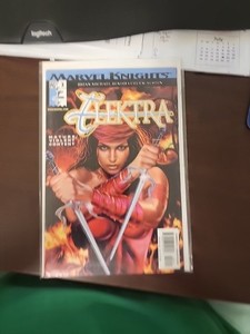 Elektra #3 Marvel Knights 2001 Greg Horn Cover Bendis Austen Comic