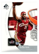 2005-06 Upper Deck SP Authentic - LeBron James - Cleveland Cavaliers - #14