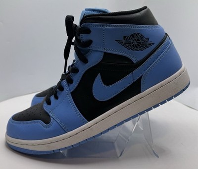 Nike Air Jordan 1 Mid University Blue Men s Size 10.5 Sneakers DQ8426 401