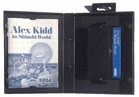 Alex Kidd in Shinobi World (1990) SEGA Master RARE Complete NTSC Action Classic