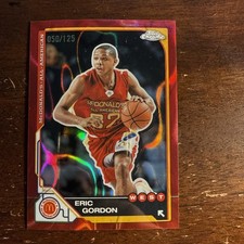 2025 Topps Chrome Mcdonald's All American - Eric Gordon #87 Red Lava...