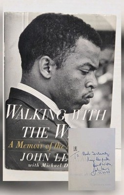 SIGNED John Lewis Walking With The Wind Memoir Civil Rights Inscribed 1998 HC
