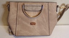 Michael Kors Handbag Purse Sand Colored Shoulder Strap and Handles
