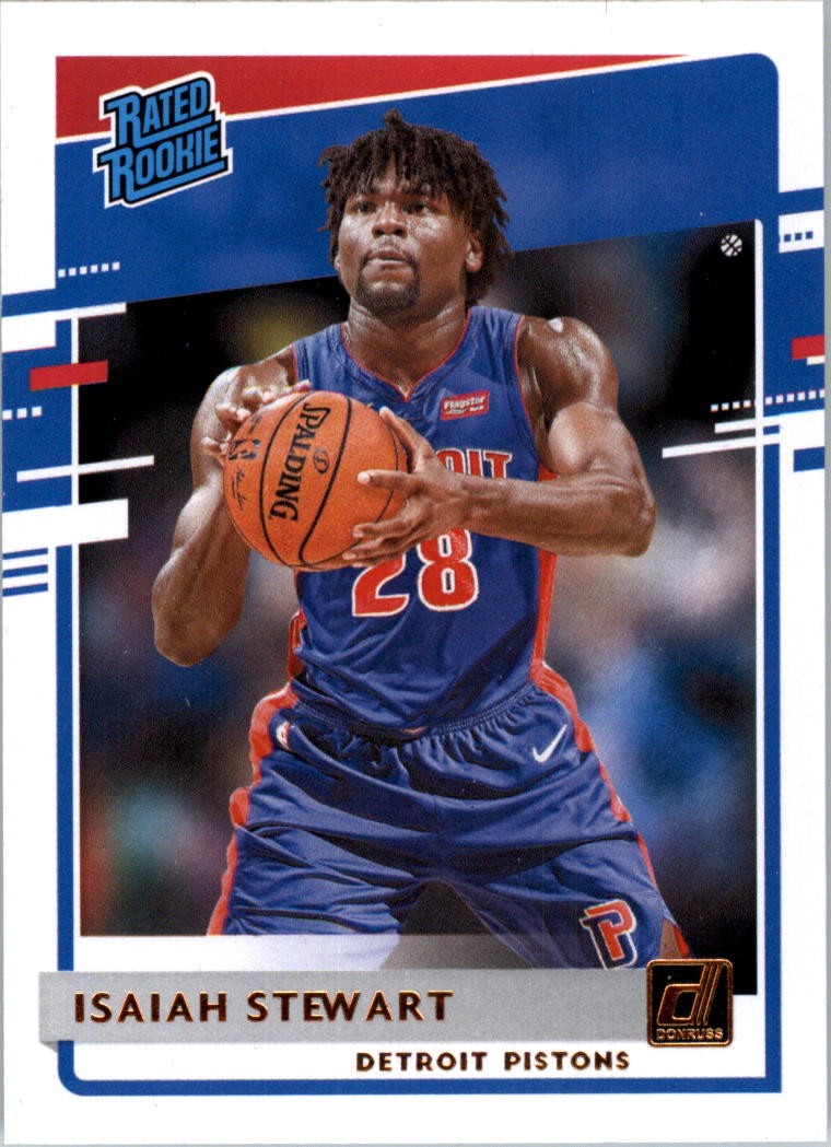 2020-21 Donruss #233 Isaiah Stewart RR RC - BSK