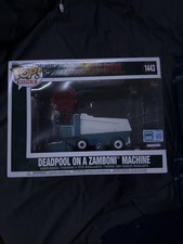 Funko Pop! Deadpool on Zamboni Machine #1443 8500pc NYCC 2024 Convention Sticker