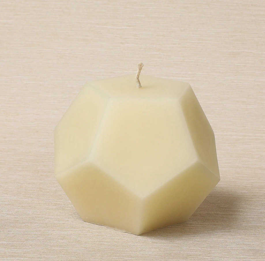 Bees Wax Candle 100% - Greentree Home - 60 Hour Burn Time - 