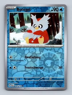 TCG Pokemon Karte Botogel PAL 046/193 DE miki kudo Paldea Evolved