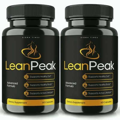 LeanPeak Capsules, Lean Peak Supplement for Weight Loss & Metabolism - 2 Pack
