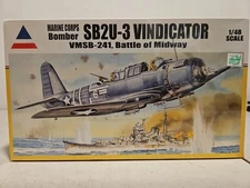 Accurate Miniatures #480202 SB2U-3 Vindicator VMSB-241 1:48 ScaleModel 2005 NISB