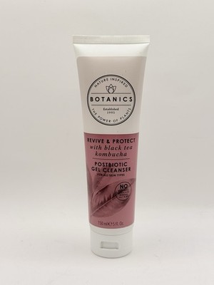 Botanics Revive & Protect Postbiotic Gel Cleanser 5 oz   With Black Tea   NEW