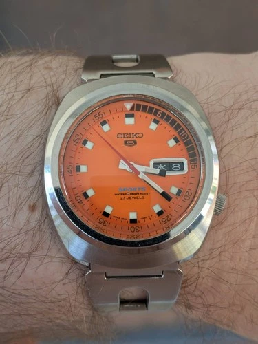 Vintage '97 Seiko JDM Sports Diver Reissue 7S26-0050 Watch, Orig Band, Beautiful