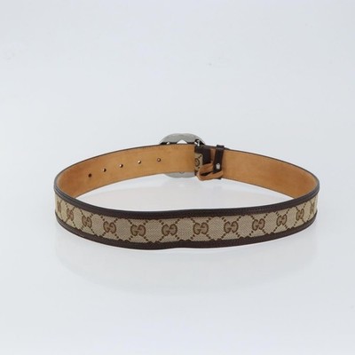 GUCCI GGパターン ベルト ブラウン/ベージュ GUCCI GGパターン ベルト ブラウン/ベージュ 【公式通販】