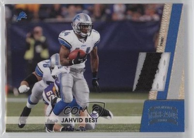 2011 Panini Threads Jerseys Prime 36/99 Jahvid Best #50 he0