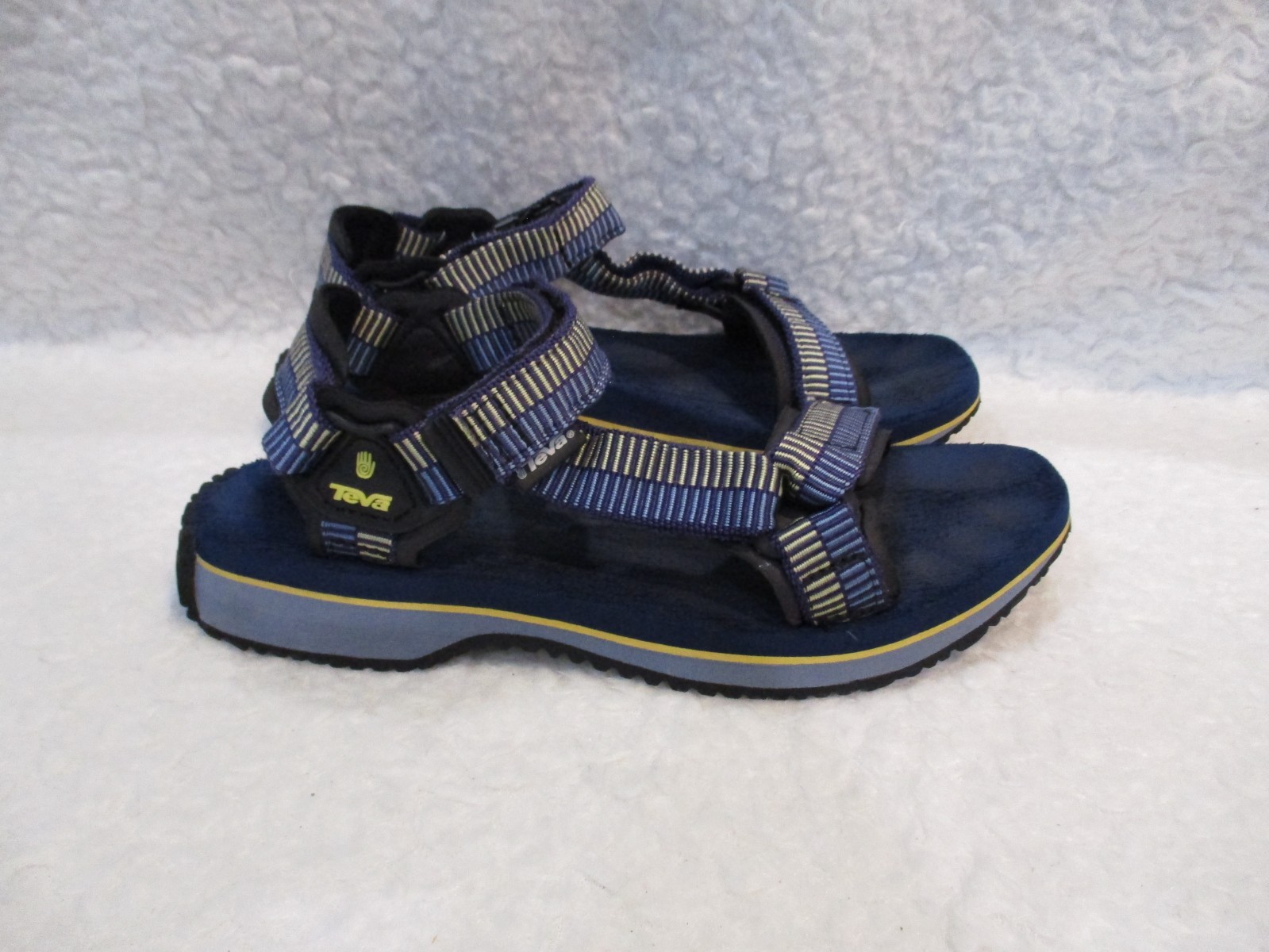 Women's Teva, Blue Nylon, Athletic, Strappy, Sandals, Shoes, Size, 8