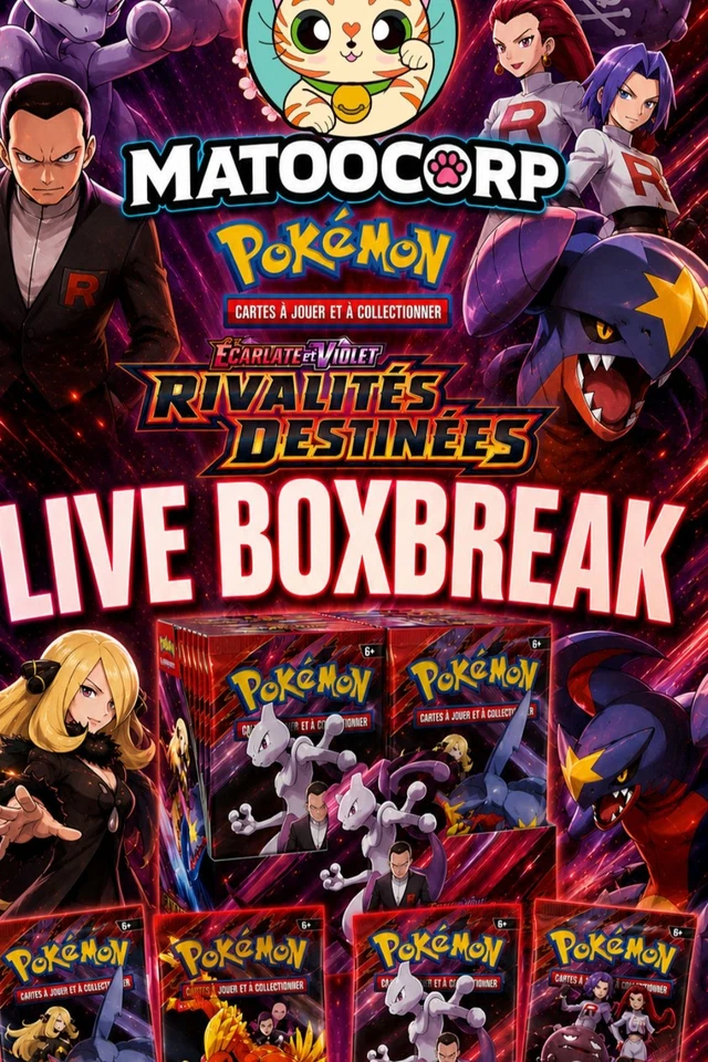 (Live) Boxbreak display rivalités destinées