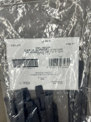 Thomas & Betts Size 27  Deltec Cable Support Systems - CSS-270 - 25 Count