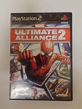 Marvel: Ultimate Alliance 2 (Sony PlayStation 2, 2009) - Game with Case & Manual