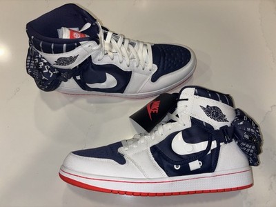Men's Nike Air Jordan 1 High Utility ''Quai 54'' Shoes -DV1717 100- Size 13 -New
