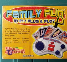Video Game System Excalibur Electronics - Family 10-in-1 TV Plug & Play Games