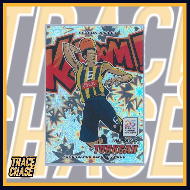 2024-25 Panini Crown Royale Euroleague Basketball Mirsad Turkcan Kaboom SSP! (D)
