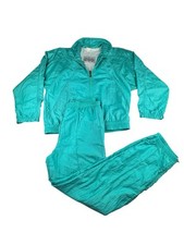 Vintage Head Sportswear Track Suit Women's Size M 2 Piece Jacket Pants Teal