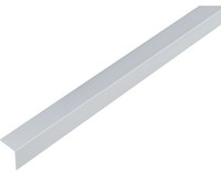 Winkelprofil Pvc Alugrau 20X20X1 Mm, 1 M
