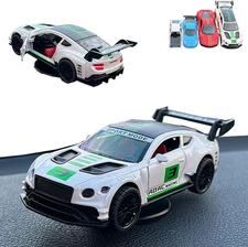 Car Dashboard Decorations - Alloy Drifting Spin Car Model, 1:36 Scale Rotating M