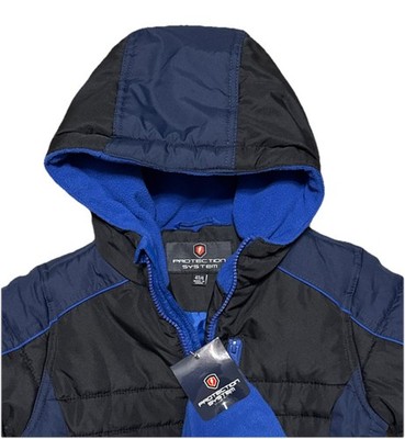 Protection System Boys Weather Resistant Puffer Hood Jacket & Hat 4T/4 NWT