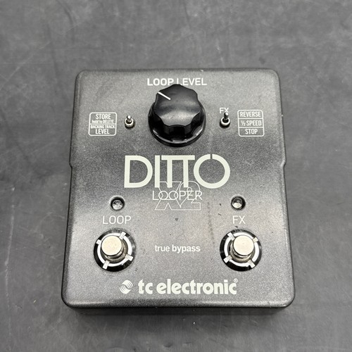 USED TC Electronic DITTO X2 Looper Guitar Effect Pedal - Picture 2 of 10
