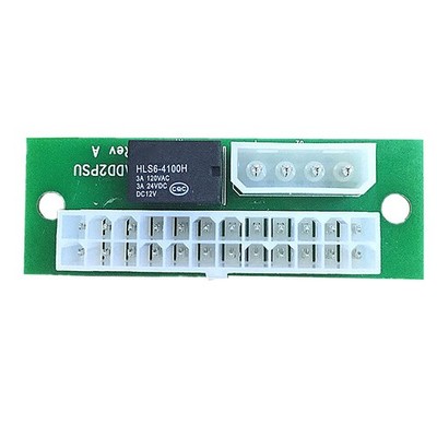 Mehrfach-Netzteiladapter ADD2PSU ATX 24 Pin auf Molex 4 Pin Bootkarten