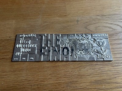 Harry Potter silbernes Ticket Quidditch World Cup, limitiert